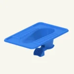 SATO Blue Hygiene Pan – Plastic Step Asian Toilet
