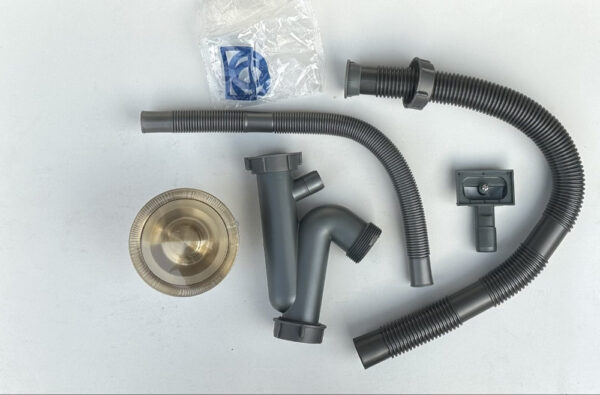 Rose Gold Rectangular Single Bowl Kitchen Sink (Drainage Kit Included)