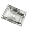 Stainless Steel Single Bowl Kitchen Sink(Drainage Kit Included)