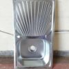 Rectangular Single Bowl Single Drain Stainless Steel Sink (Drainage Kit Included)