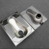 Stainless Steel Step-Asian Squatting Toilet 2 Stainless Steel Step-Asian Squatting Toilet