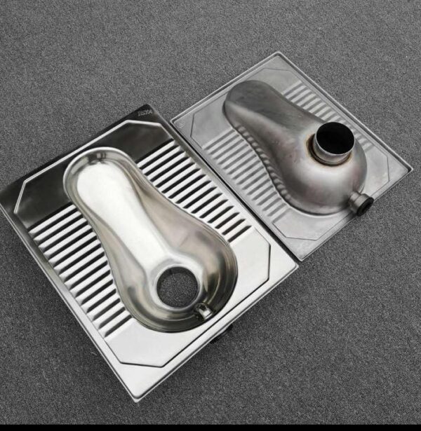 Stainless Steel Step-Asian Squatting Toilet 2 Stainless Steel Step-Asian Squatting Toilet