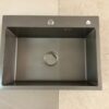 Grey Rectangular Single Bowl Kitchen Sink (Drainage Kit Included)