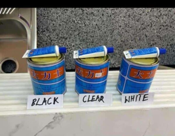 glue Granite Glue & Hardener | Professional Repair and Installation For Marble and Granite (0.8L)