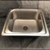 sb02 Stainless Steel Square Single Bowl Kitchen Sink(Drainage kit included))