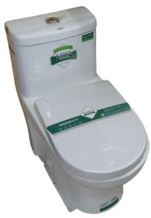 SAWA ZYG-01 One-Piece Toilet – Half Set