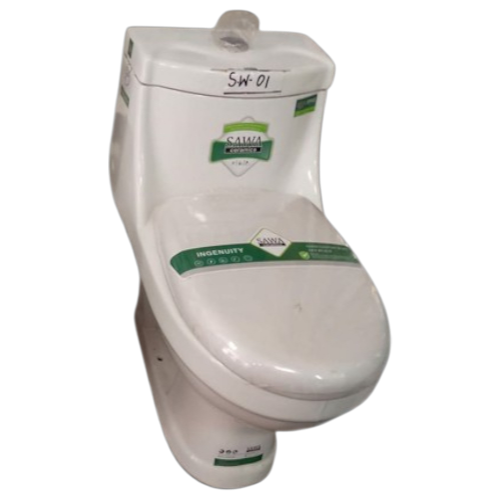 Sawa SW01 One-Piece Toilet – Half Set