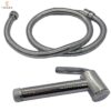 EG7002M – Premium bidet spray (SS304) With 1.5m Hose-Mirror 2 Arabic Shower / Handheld Bidet Spray Set Stainless Steel Handheld Shattaf with 1.5m Hose