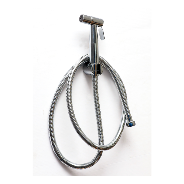 EG7002M – Premium bidet spray (SS304) With 1.5m Hose-Mirror Arabic Shower / Handheld Bidet Spray Set Stainless Steel Handheld Shattaf with 1.5m Hose
