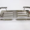 N064 -Rectangle Shelf 5 K039 Single Rectangle Shelf | Polished Stainless Steel Wall-Mounted Organizer