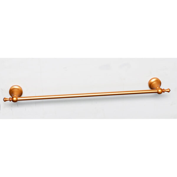 N138CG – High Density Towel Bar – Champagne Gold High Density Champagne Gold Towel Bar | Premium Wall-Mounted Bath Rail