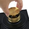 Square Floor Strainer | Matte Black Decorative Drainage Grate