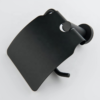High Density Black Tissue Holder | Heavy-Duty Wall-Mounted Paper Organizer