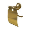 High Density Gold Tissue Holder | Premium Wall-Mounted Paper Organizer