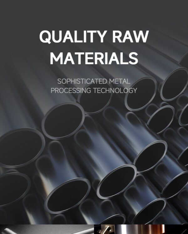 N169 ( High Density Double Corner Shelf – Black ) 8 Double Black Corner Shelf | 2-Tier High-Density Aluminum Wall-Mounted Rack