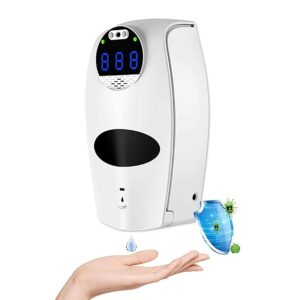 N256 – Dual Use Automatic Soap Dispensers and Temperature Sensor – 800ml (1) 800ml Dual Use Automatic Soap Dispenser and Temperature Sensor | Touchless Health Shield