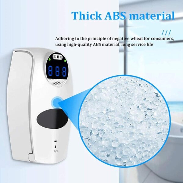 N256 – Dual Use Automatic Soap Dispensers and Temperature Sensor – 800ml (8) 500ml Dual Use Automatic Soap Dispenser and Temperature Sensor | Touchless Health Shield
