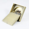 Antique Brass Concealed Floor Drain | Non-Return Valve Tile-Insert Strainer
