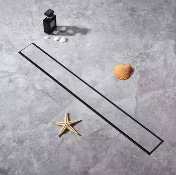 50cm Linear Shower Drain | Polished Mirror Finish Tile-Insert Drainage System