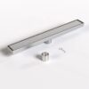 50cm Linear Shower Drain | Polished Mirror Finish Tile-Insert Drainage System
