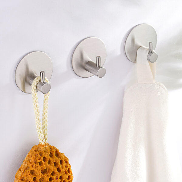 N339 – Rob Hook ( 3m or Screw Option ) 13 Modern Robe Hook | Professional Stainless Steel Wall-Mounted Hanger