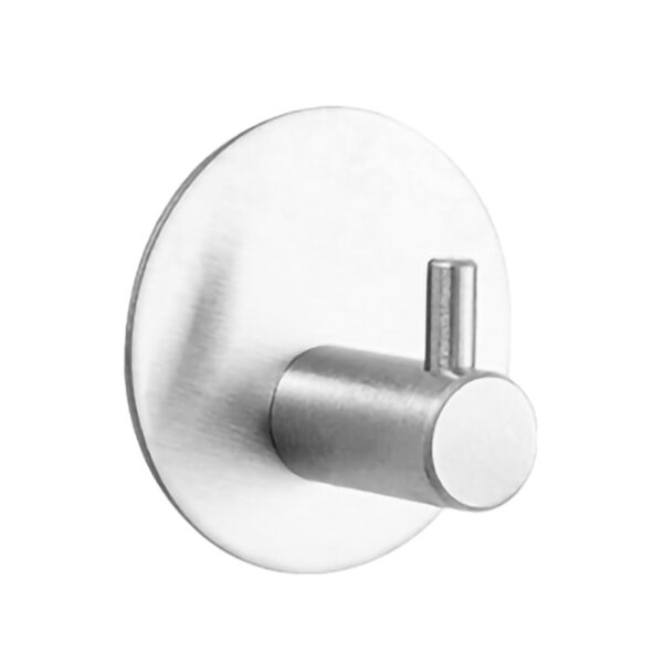 N339 – Rob Hook ( 3m or Screw Option ) 6 Modern Robe Hook | Professional Stainless Steel Wall-Mounted Hanger