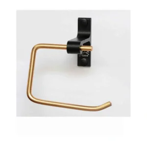 N349BCG – Tissue Holder – High Density Black Champagne Aluminum Black & Champagne Tissue Holder | High-Density Aluminum Toilet Paper Dispenser