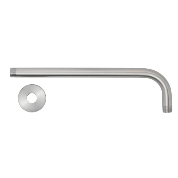 SA005 – Shower arm- (50cm) Mirror 3 50cm Wall-Mounted Shower Arm | Polished Mirror Finish Extension