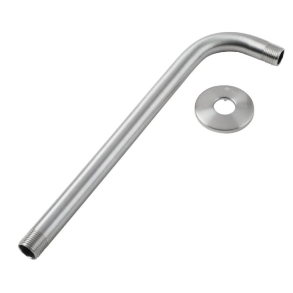 SA005 – Shower arm- (50cm) Mirror 5 50cm Wall-Mounted Shower Arm | Polished Mirror Finish Extension