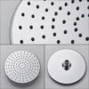 Round Rain Shower Head | ABS Mirror-Finish Rainfall Fixture