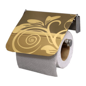 Tissue Holder | Gold Finish K02 Wall-Mounted Paper Dispenser