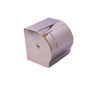 N015 ( Box Tissue Holder – Mirror ) 2 Box Tissue Holder | Mirror Finish Stainless Steel Enclosed Toilet Paper Dispenser