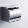 N015 ( Box Tissue Holder – Mirror ) 7 Box Tissue Holder | Mirror Finish Stainless Steel Enclosed Toilet Paper Dispenser