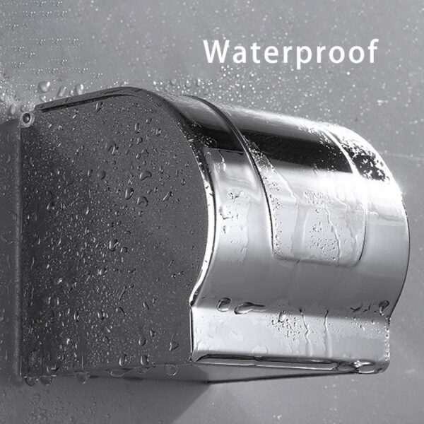 N015 ( Box Tissue Holder – Mirror ) 8 Box Tissue Holder | Mirror Finish Stainless Steel Enclosed Toilet Paper Dispenser