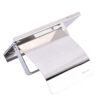 Tissue Holder | K23A Mirror Finish Wall-Mounted Paper Dispenser with Integrated Utility Shelf