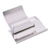 Tissue Holder | K23A Mirror Finish Wall-Mounted Paper Dispenser with Integrated Utility Shelf