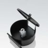 Jumbo Tissue Dispenser | Matte Black SUS304 Stainless Steel Commercial Paper Holder