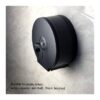 Jumbo Tissue Dispenser | Matte Black SUS304 Stainless Steel Commercial Paper Holder