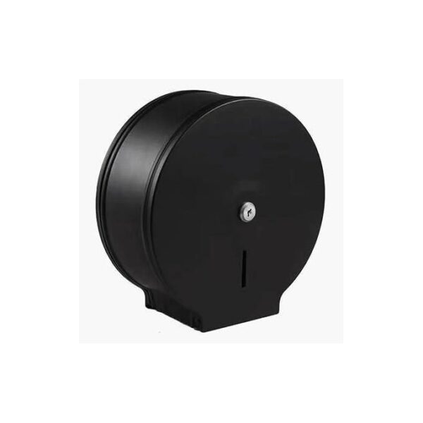 Jumbo Tissue Dispenser | Matte Black SUS304 Stainless Steel Commercial Paper Holder