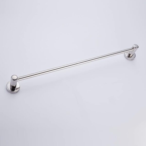 (8821) Single Towel Bar | 60cm Stainless Steel Wall-Mounted Bathroom Rack