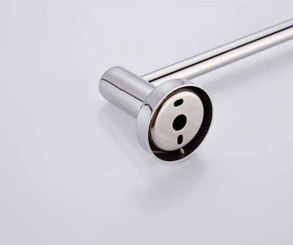 (8821) Single Towel Bar | 60cm Stainless Steel Wall-Mounted Bathroom Rack