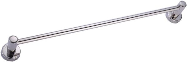 (8821) Single Towel Bar | 60cm Stainless Steel Wall-Mounted Bathroom Rack