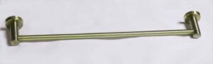 AB Single Towel Bar | 60cm Antique Brass Stainless Steel Wall-Mounted Bathroom Rack