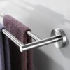 Double Towel Bar | 60cm Stainless Steel Dual-Rail Bathroom Organizer