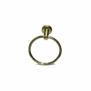 AB Round Towel Ring | Antique Brass Stainless Steel Wall-Mounted Hand Towel Holder