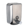 N032 ( Premium Satin – SS304 Lockable Soap Dispenser 500ml ) 2 Premium Satin Soap Dispenser | 500ml SS304 Lockable Wall-Mounted Unit