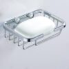 N036 – Wire Soap Dish – Square 3 Wire Soap Dish | Square Stainless Steel Wall-Mounted Soap Basket