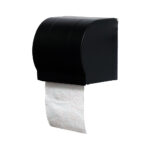 N058B – K10AA Box Tissue Holder – Black Box Tissue Holder | K10AA Matte Black Stainless Steel Enclosed Toilet Paper Dispenser