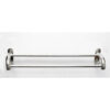 N060 ( 8832 – Double Hook Plate , Double Towel Bar – 60cm ) Double Towel Bar with Integrated Hook Plates | 60cm Stainless Steel Dual-Rail Organizer