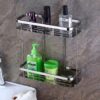 SS304 Double Rectangle Shelf | Multi-Tier Stainless Steel Storage Rack